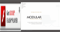 Desktop Screenshot of modularshades.com.au